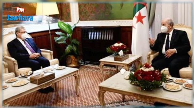 الجرندي يلتقي الرئيس الجزائري