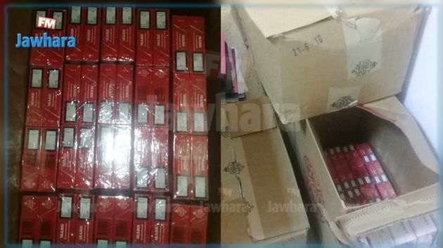 حجز سجائر مهربة بقيمة 115 ألف دينار