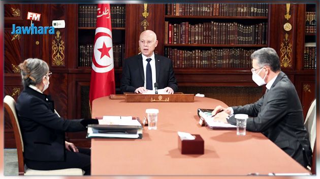 الوضع البيئي وتراكم الفضلات محور لقاء رئيس الجمهورية برئيسة الحكومة و وزير الداخلية