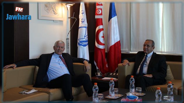 ماجول يستقبل سفير فرنسا بتونس