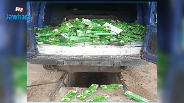 راس جدير: حجز كمية من السجائر و 