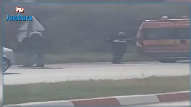 القنطاوي : إنقلاب سيارة أمنية