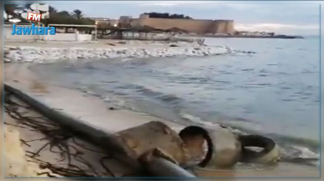 الحمامات : تلوث البحر بمياه الصرف الصحي و انبعاث روائح كريهة