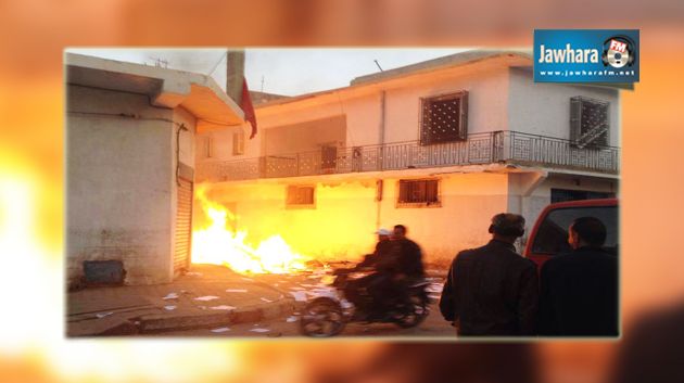   تطاوين : حرق مقر نداء تونس 