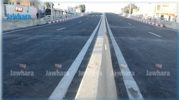 والي صفاقس الجديد يفتتح جزءًا من مشروع الممرات العلوية بالطريق الحزامية عدد 4 