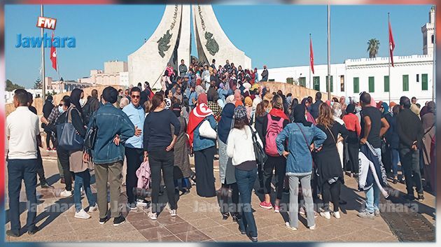 سلسلة من التحركات الاجتجاجية للمشمولين بالقانون 38