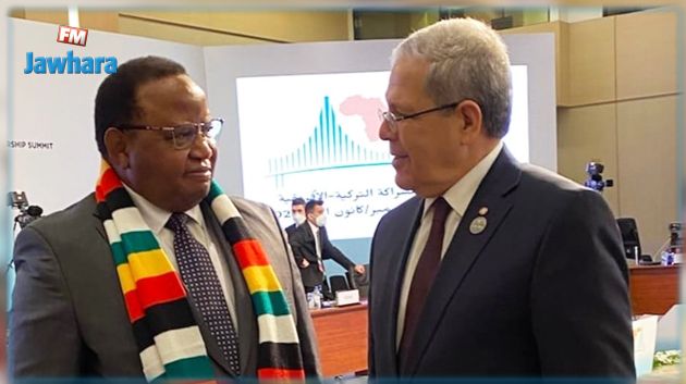 الجرندي ووزير خارجية زمبابوي يبحثان تطوير التعاون بين البلدين