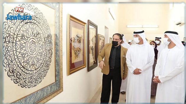 افتتاح 4 معارض ضمن مهرجان الفنون الإسلامية حروف عربية متوّجة بالذهب في ساحة الخط بالشارقة