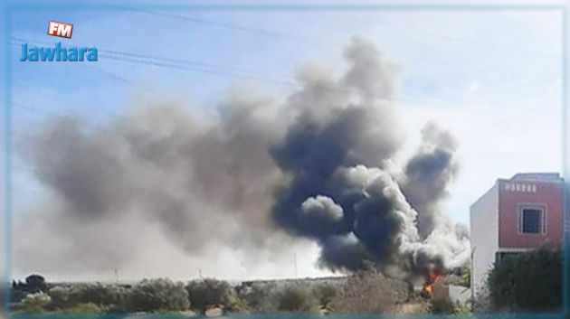 فتح بحث تحقيقي بخصوص حريق مستودع الشركة المتورطة في توريد النفايات الإيطالية