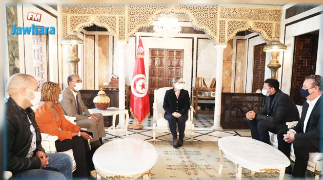 رئيسة الحكومة تستقبل البطل أيوب الحفناوي والبطلة غفران بالخير