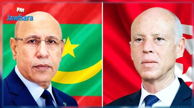 رئيس الجمهورية يتصل هاتفيا بنظيره الموريتاني