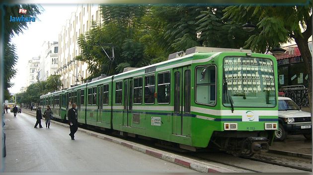  استئناف عمل شبكة المترو بتونس العاصمة