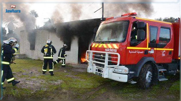 صفاقس: اندلاع حريق بمصنع لرسكلة المواد البلاستيكية