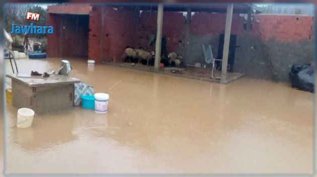 جندوبة: المياه تغمر عددا من المنازل 