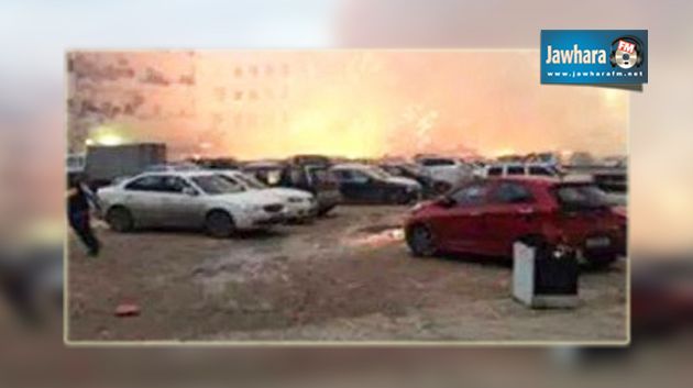 ليبيا : إصابات في انفجار بمحل لبيع الألعاب النارية