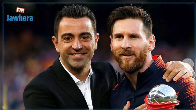 ميسي يعود إلى برشلونة للاحتفال بعيد ميلاد تشافي الـ42