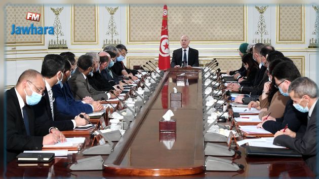  اجتماع  مجلس الوزراء: المُصادقة على مراسيم وأوامر رئاسية