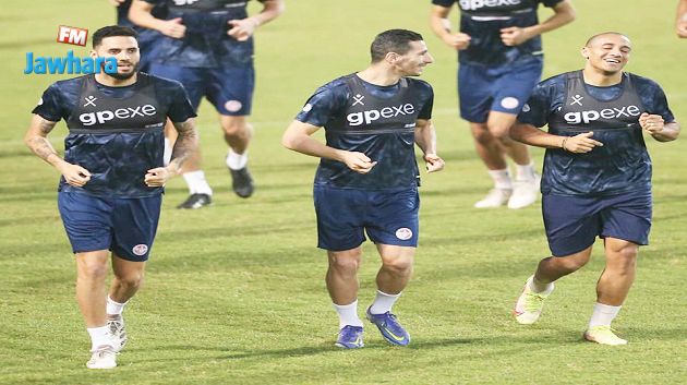 المنتخب الوطني يواصل تحضيراته لمباراة بوركينافاسو