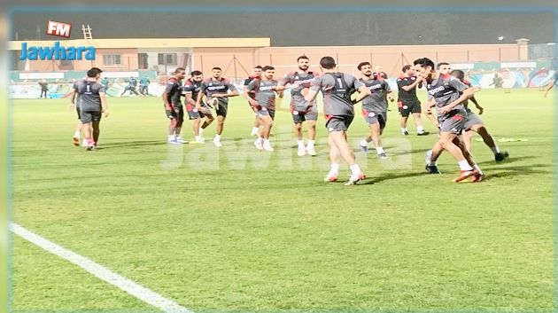 الكبيّر يشرف على  الحصة تدريبية الاخيرة للمنتخب قبل مواجهة بوركينا فاسو‎‎