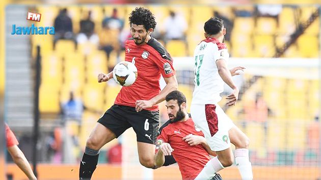 مصر تتجاوز المغرب وتتأهل لنصف نهائي الكان