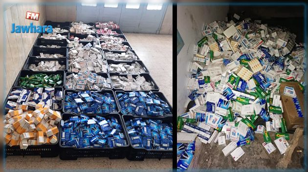إحباط محاولة تهريب 3267 علبة دواء إلى خارج البلاد