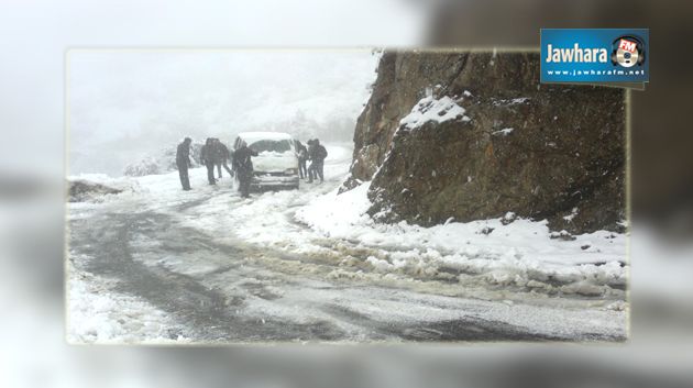 الكاف : عدد من المواطنين يطلقون نداء استغاثة بسبب الثلوج