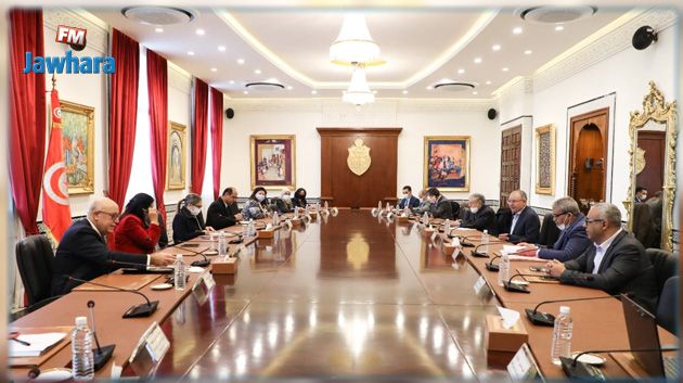 الوثيقة الأولية لبرنامج الإصلاحات محور جلسة عمل بين الحكومة ووفد عن اتحاد الشغل