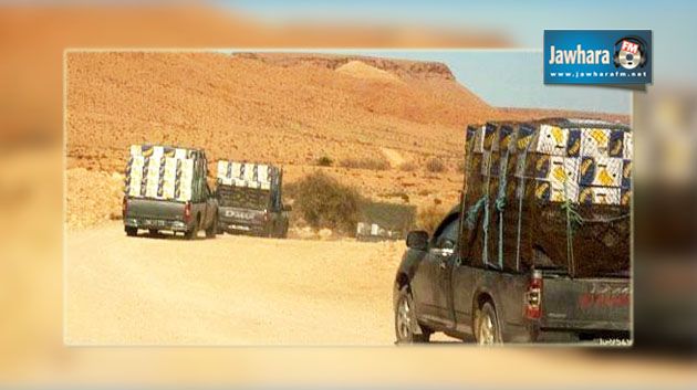راس جدير : إحباط محاولة تهريب مواد غذائية مدعمة إلى ليبيا