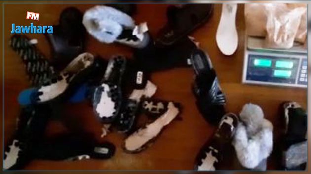 معبر رأس جدير :القبض على شخص بحوزته 700 غرام من الهيروين