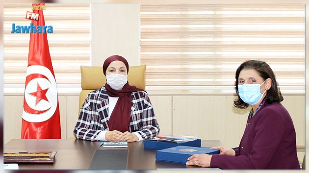 وزيرة العدل تلتقي رئيسة الهيئة الوطنية لمكافحة الاتجار بالأشخاص