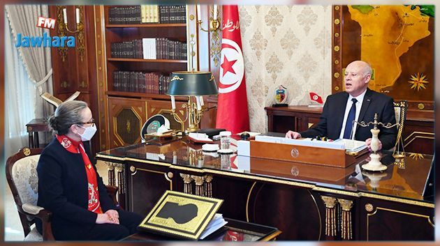 رئيس الجمهورية يلتقي رئيسة الحكومة