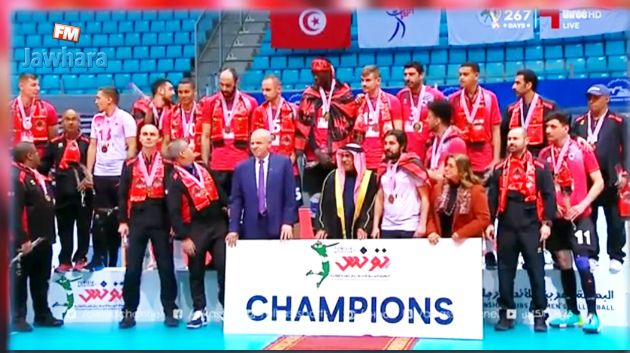 الريان القطري يتوج بلقب البطولة العربية والترجي ينهي المشوار في المركز الثالث