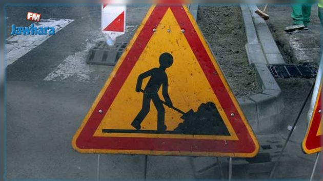 غلق الطريق على مستوى المدخل الجنوبي لمدينة سوسة من جهة المنستير 3 أيام