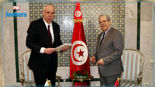 وزير الخارجية يتسلم أوراق اعتماد سفير روسيا الجديد في تونس