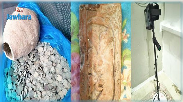 زغوان: حجز آلة لكشف المعادن وقطع أثرية