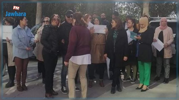 أعوان الوكالة الوطنية للتحكم في الطاقة يحتجون