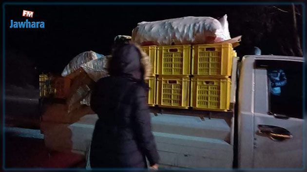 القصرين : حملة ليلية تسفر عن ايقاف سيارتين محملتين بالخضر غير مرفوقة بفواتير الشراء