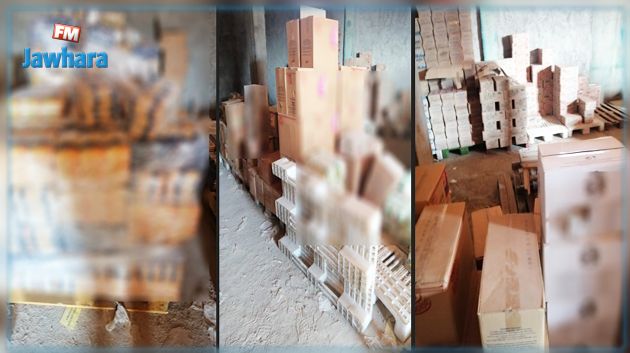 مساكن: مداهمة مخزن عشوائي وحجز أطنان من المواد الغذائية المدعمة