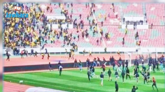  أحداث شغب خطيرة بعد لقاء الجيش الملكي والفاسي