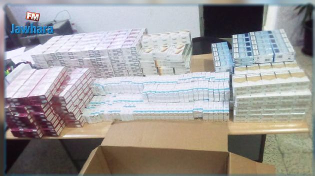 بنقردان : إحباط سجائر مهربة بقيمة 157 ألف دينار