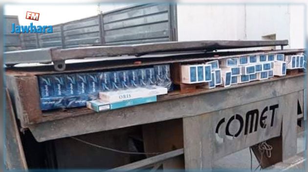 مدنين: إحباط محاولة تهريب 24 ألف علبة سجائر