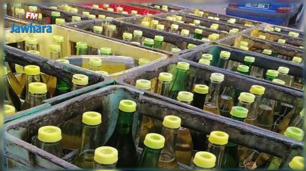 القصرين: حجز 240 لتر من الزيت النباتي المدعم