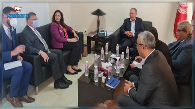 الأمين العام للاتحاد العام التونسي للشغل يلتقي مساعدة وزير الخارجية الأمريكي