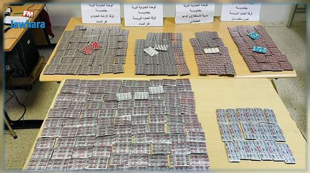جندوبة: إحباط تهريب كمية كبيرة من الأقراص المُخدّرة نحو الجزائر