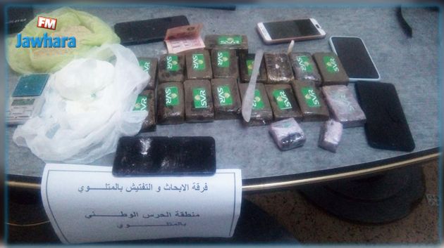 قفصة: القبض على 7 أشخاص من أجل ترويج المخدرات