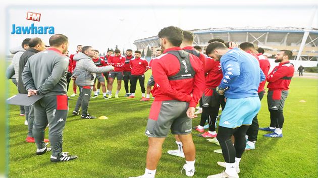المنتخب الوطني يواصل تحضيراته لمقابلة مالي