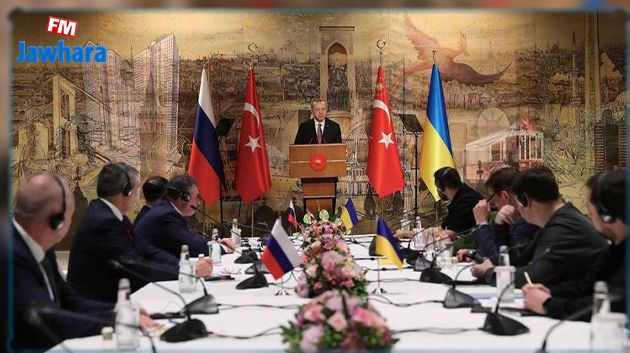 انتهاء المفاوضات الرّوسية الأوكرانية في تركيا