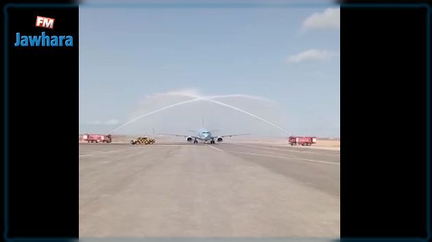 بعد غياب دام أكثر من سنتين: وصول رحلة من بلجيكيا إلى مطار جربة (فيديو)