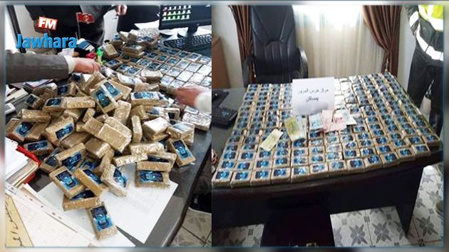 مساكن : ضبط سيارة على متنها 20 كغ من الزطلة