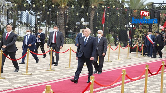 رئيس الجمهورية قيس سعيّد يحيي الذكرى 22 لوفاة الزعيم الحبيب بورقيبة